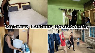 MOMLIFE LAUNDRY HOMEMAKING MOTIVATION [upl. by Lednahs711]