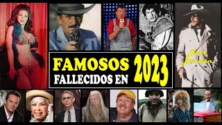 Decesos de Famosos 2023 [upl. by Dur400]