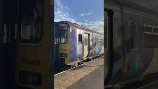 156475 departing Saltburn for bishop Auckland on the 91024 saltburn bishopauckland class156 [upl. by Oicangi35]