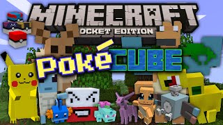 The Pokécube Mod  Minecraft Pocket Edition [upl. by Alikat469]