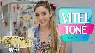 Como hacer Vitel Toné paso a paso – receta especial para las fiestas [upl. by Russon]