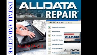 Install software ALLDATA REPAIR 1053 [upl. by Siuluj393]