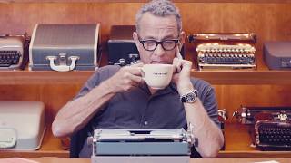 Tom Hanks and his new book quotUncommon Typequot [upl. by Wylma]