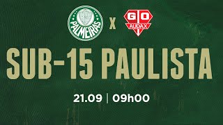 JOGO COMPLETO  PALMEIRAS 8 X 0 OSASCO AUDAX  PAULISTA SUB15 2024 [upl. by Neelya]