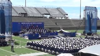 USAFA Graduation Ceremony Class of 2015 Matt [upl. by Viens982]