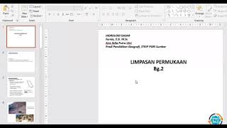 Belajar Online  Perhitungan Limpasan Permukaan Run Off Air Larian [upl. by Ilarrold]