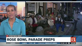 Rose Bowl Parade Preps [upl. by Oijres]