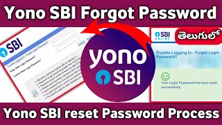 How to FORGOT RESET PASSWORD in YONO SBI TELUGU How to Change Yono SBI Password [upl. by Nilhsa]