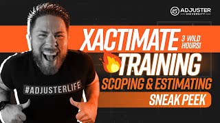 Xactimate Scoping and Estimating Training  Adjuster University [upl. by Annodahs252]