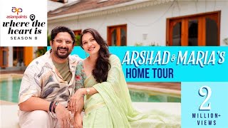 Asian Paints Where The Heart Is S8 E2  Inside Arshad Warsi amp Maria Goretti’s Portuguese Style Home [upl. by Yltnerb147]