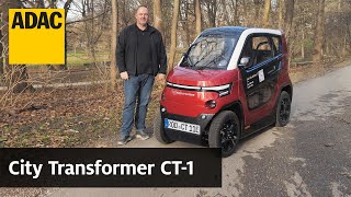 City Transformer CT1 Zukunft der Mobilität in der Stadt  ADAC Fahrbericht [upl. by Shayne]