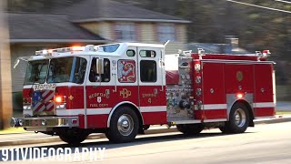 Bedford Fire Department Engine 4 Responding [upl. by Haldes778]