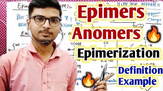 Anomers and epimersEpimerisationEpimers and Anomersepimers and anomers carbohydrateepimerization [upl. by Veron341]