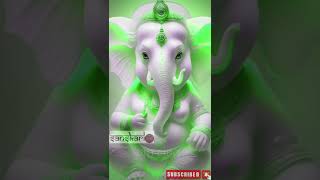 Jai Ganpati Bappa Morya Ganesh Status shorts shortsfeed trending [upl. by Naujd]