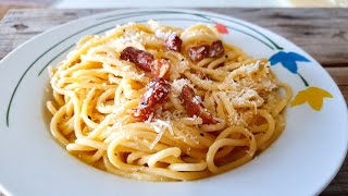 Kako se prave Špageti Carbonara  Savršen ručak [upl. by Sioled]