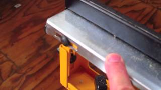 DeWALT Saw Stand Tips [upl. by Alliuqa]