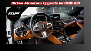 Dickes Alcantara Upgrade im BMW G31  Marx Performance [upl. by Tiff125]