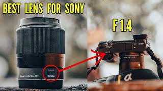 Sigma 30mm 14 Review  Best lens for Sony a6400 a6500 a6600 Zve10 [upl. by Eninahs]