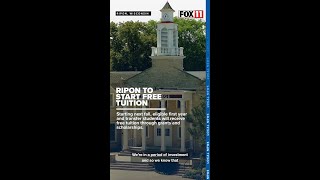 Ripon College introduces free tuition for eligible Wisconsin families [upl. by Shapiro629]