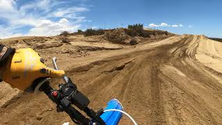 Cahuilla Creek MX Main track Anza California 72121 [upl. by Xuaegram]