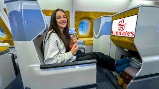 Is Emirates A380 Business Class Worth It Full Review [upl. by Anerbes869]