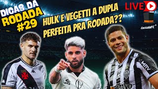 LIVE DA RODADA 29 CARTOLA FC 2024 HULK E VEGETTI A DUPLA PERFEITA 56 PONTOS NA ULTIMA DEU RUIMðŸ¤£ [upl. by Otero]