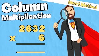 4 Digit By 1 Digit Multiplication  The Maths Guy [upl. by Hailat]