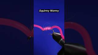 Fly tying a Squirmy Wormy Fly pattern flytying fishing flytyingnation flydressing tutorial [upl. by Hadias]