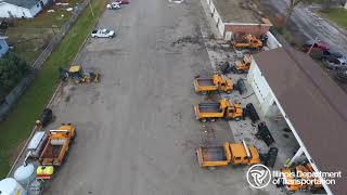 2018 12 02 IDOTs Taylorville Maintenance Yard [upl. by Esined]