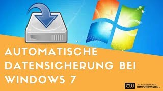 Automatische tägliche Datensicherung mit Windows 7  TUTORIAL [upl. by Corrine]