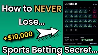 How to NEVER Lose at Sports Betting  Arbitrage Betting [upl. by Nomyt]