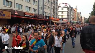 Hamburg Public Viewing DeutschlandPortugal 16062014 [upl. by Dami]