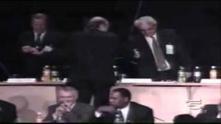 Sepp Blatter Falls Off a Stage [upl. by Nnaeel]