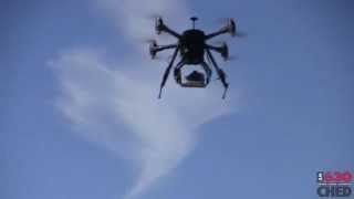 630 CHED  Drones take flight in St Albert [upl. by Nrol895]