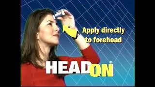 Headon Apply Directly to the Forehead for 10 Hours [upl. by Cirre]