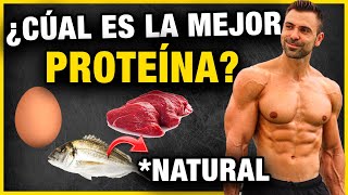 ¿Cual es la MEJOR PROTEÍNA para GANAR MASA MUSCULAR Top 10 Alimentos Proteicos Naturales [upl. by Midan]