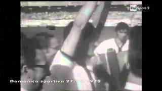 Cagliari Sampdoria 2 1 quotSantEliaquot domenica 27 settembre 1970 [upl. by Yalahs]