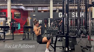 Iliac Lat Pulldown [upl. by Knudson]