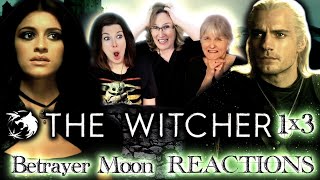 The Witcher 1x3  Betrayer Moon  AKIMA Reactions [upl. by Materse]