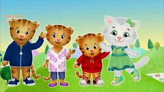 Daniel tiger neighborhood finger family  nursery rhymes [upl. by Arvind]