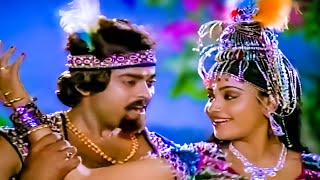 Mega Star Chiranjeevi Vijayashanti Evergreen Song  Devanthakudu Movie Video Songs  Telugu Songs [upl. by Anilec749]