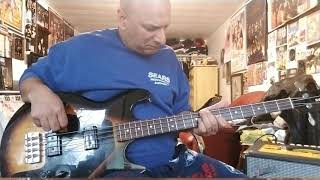 ACDC Beating Around The Bush Bass Cover [upl. by Levey]