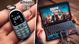 10 COOLEST KEYCHAIN GADGETS YOU CAN BUY ON AMAZON  Gadgets under Rs100 Rs500 and Rs1000 [upl. by Ttihw]