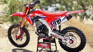 Custom built Honda CRF150F by BBR Motorsports  Motocross Action Magazine [upl. by Alaric]