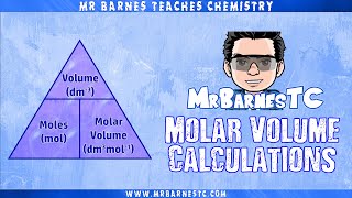 Molar Volume Calculations  GCSE Separate Science [upl. by Aihsak94]