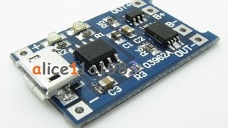 New TP4056 Lithium Cell Charger Module with Battery Protection [upl. by Pepin]