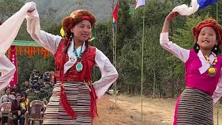 Sherpa Traditional Sherpa Dance on Occasion of Losar 2021 [upl. by Julianna56]