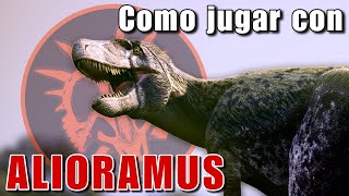 ¿Cómo jugar con Alioramus  Path of Titans  Alioramus Build [upl. by Pfister]