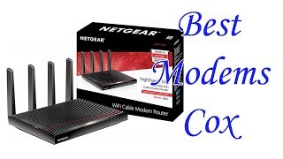 ✅ 8 Best Modems for Cox 2022  Best Modem Router Combo for Cox💦 [upl. by Ahtel434]