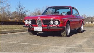 1971 BMW 2800 CS E9  Full Tour amp Start Up [upl. by Redwine63]